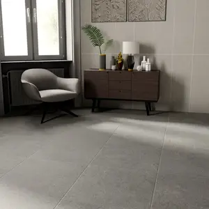 Solana Grafito 24x24 R Porcelain Tile Sample