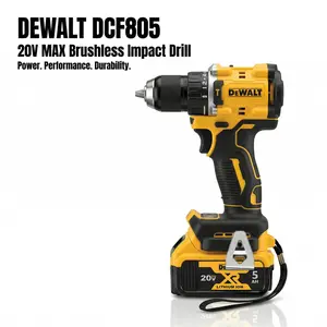 DEWALT DCF805 20V Brushless Impact Drill For Installation And Repair Tasks Power Impact Tool With High Torque