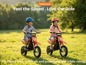 HillMiles MilePop 1/MileRocket 1 3000/300W Peak Power Electric Bike for Teens Adults Kids 31/15.5MPH Max Speed 48V 25Ah Battery  35-45 Miles Range 30°Slope Electric Bike with Hydraulic Brakes, Full Suspensions&Bluetooth Music, Off-Road Ebike