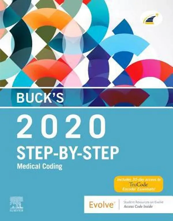 USED Book - Buck's Step-By-Step Medical Coding, 2020 Edition by Elsevier (Paperback) - english