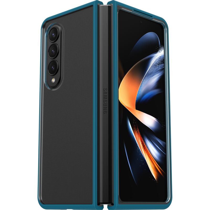 Blue folding Galaxy Z Fold4 Case | OtterBox Thin Flex