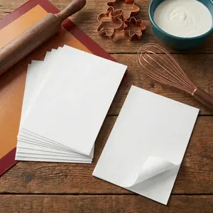 Inkedibles BLANK Premium Plus Frosting Sheets  - No Artificial Colors - Natural Preservative - A4 size (8.25 in x 11.75 in) - 24 sheets