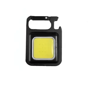 Flashlight with Bottle Opener, Mini Rechargeable Multipurpose  LED Flashlight