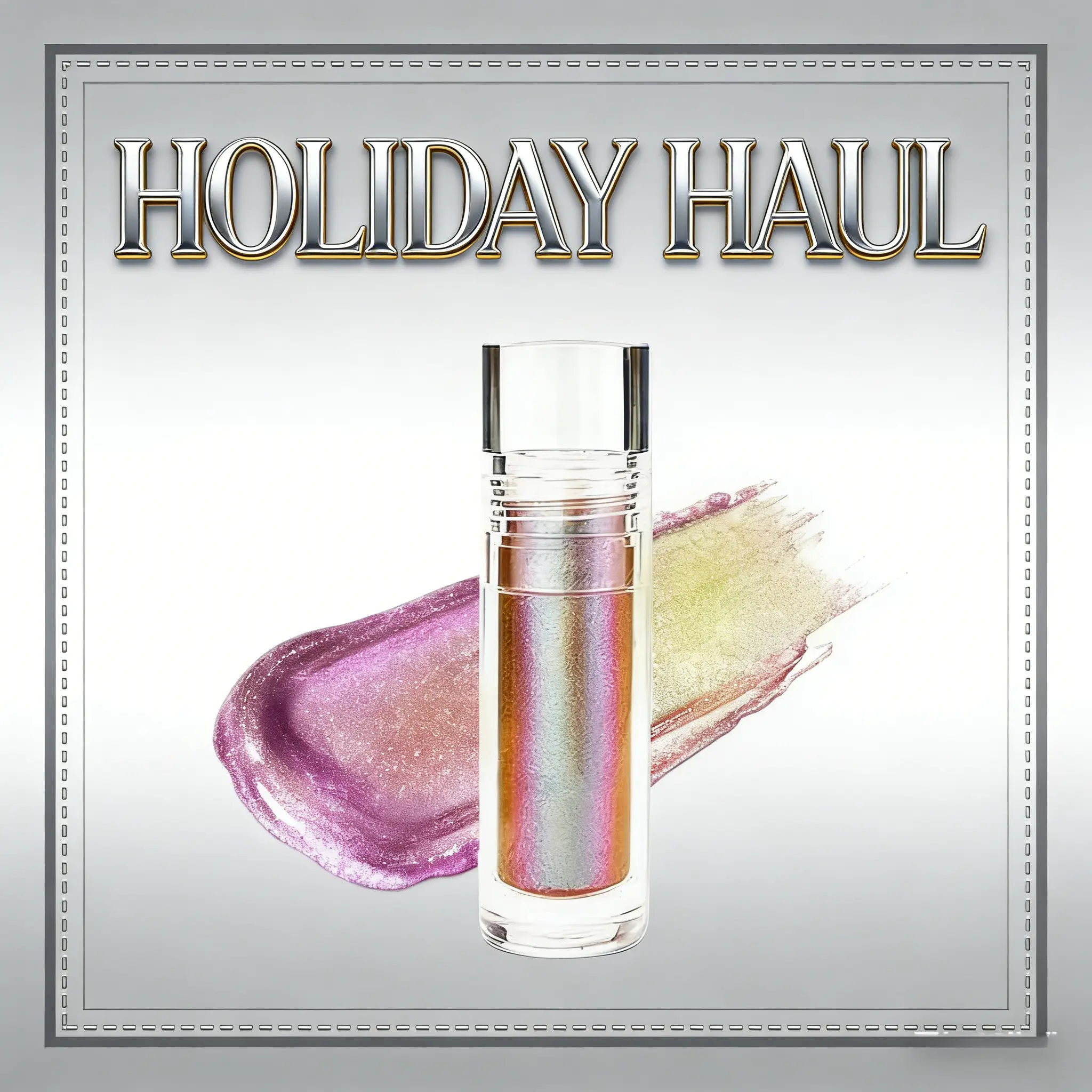 3-in-1  Multipurpose Magic Chameleon Glow Chameleon Liquid Makeup | Eyeshadow, Eyelash, Highlighter & Lip Gloss In One - #03 COMET
