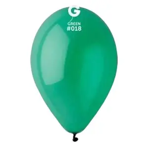 Gemar USA Crystal Green G110-018 12" Balloons 50-Pack for Parties & Events Decorations