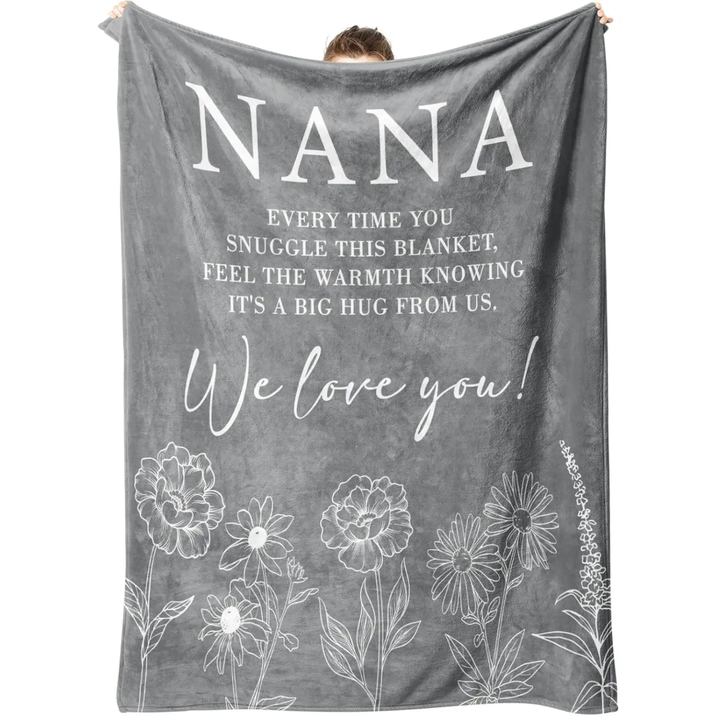 Nana ,  for Nana Blanket, Nana Birthday  from Grandkids, to My Nana  Throw Blanket, Christmas , grandma gift