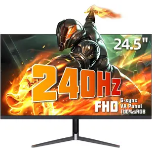 24 Inch 240Hz Gaming , 1080p FHD, Fast VA Panel, 1ms Adaptive Sync, Ultra Slim Frame, 16.7M Colors, sRGB , HDMI 2.1 & DP 1.4, VESA, Eye Care, for PS5, , Gaming Computer