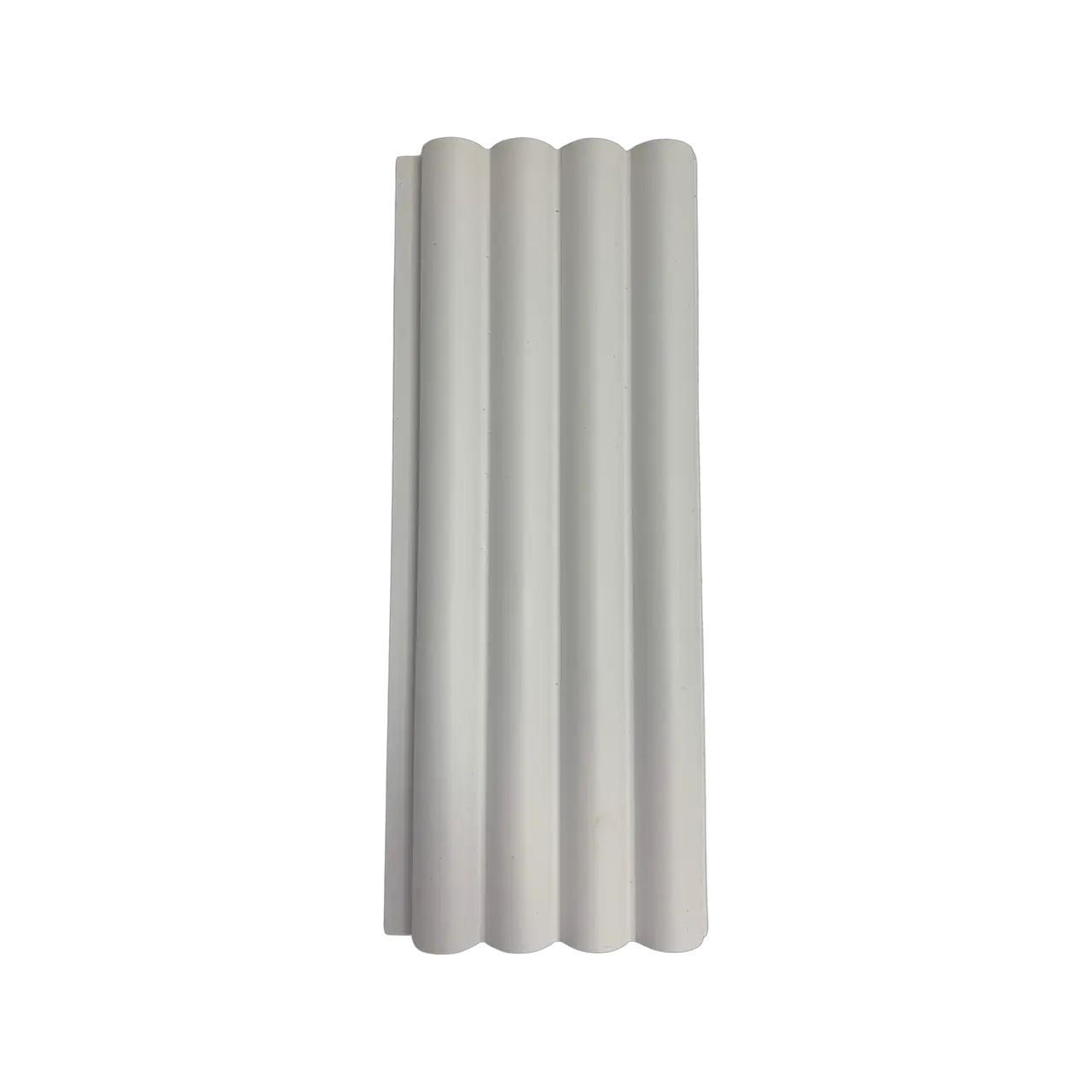 LB-2200-734-Soft Touch White Finest Fluted Panels
