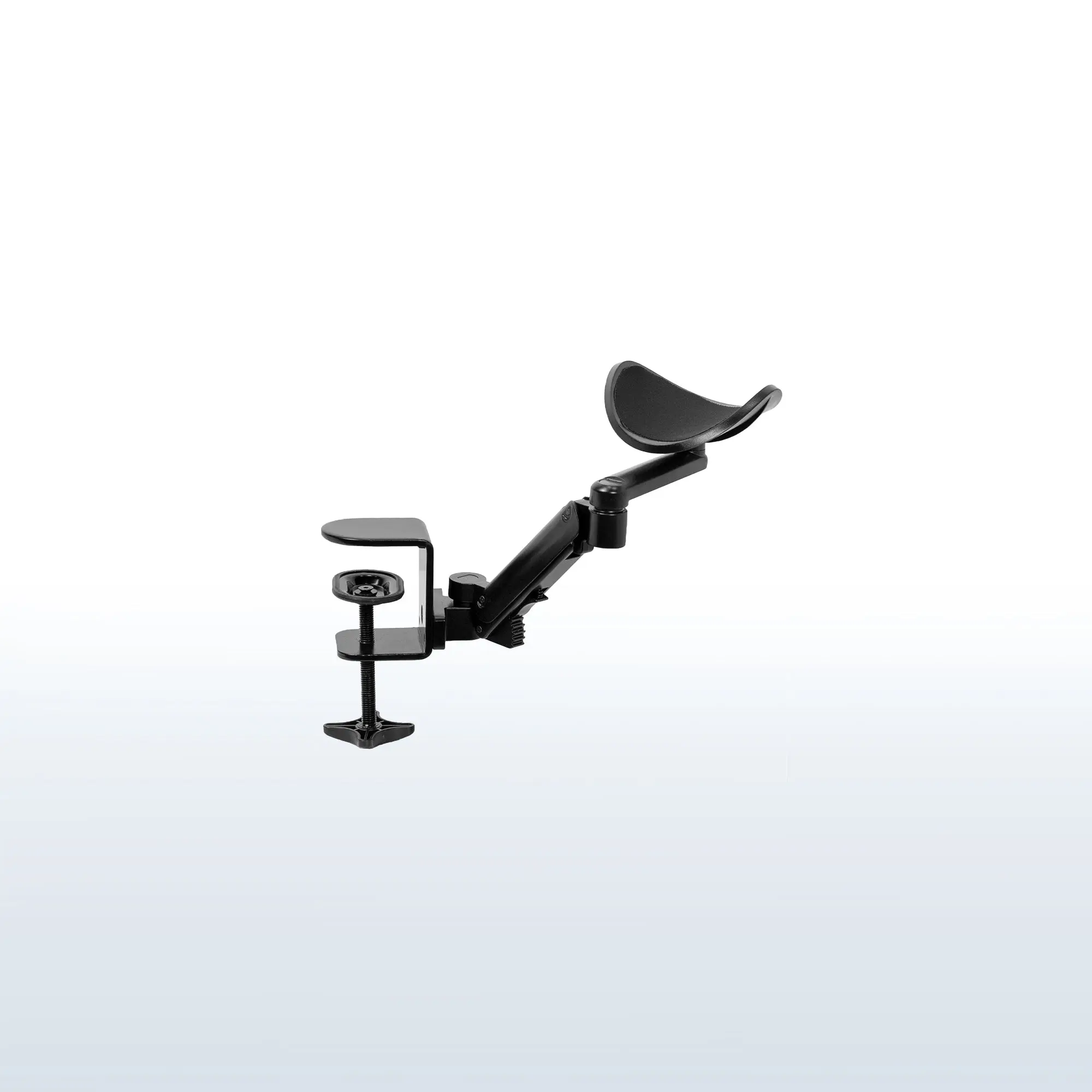 Clamp-on Rotating Arm Rest for Office Desks