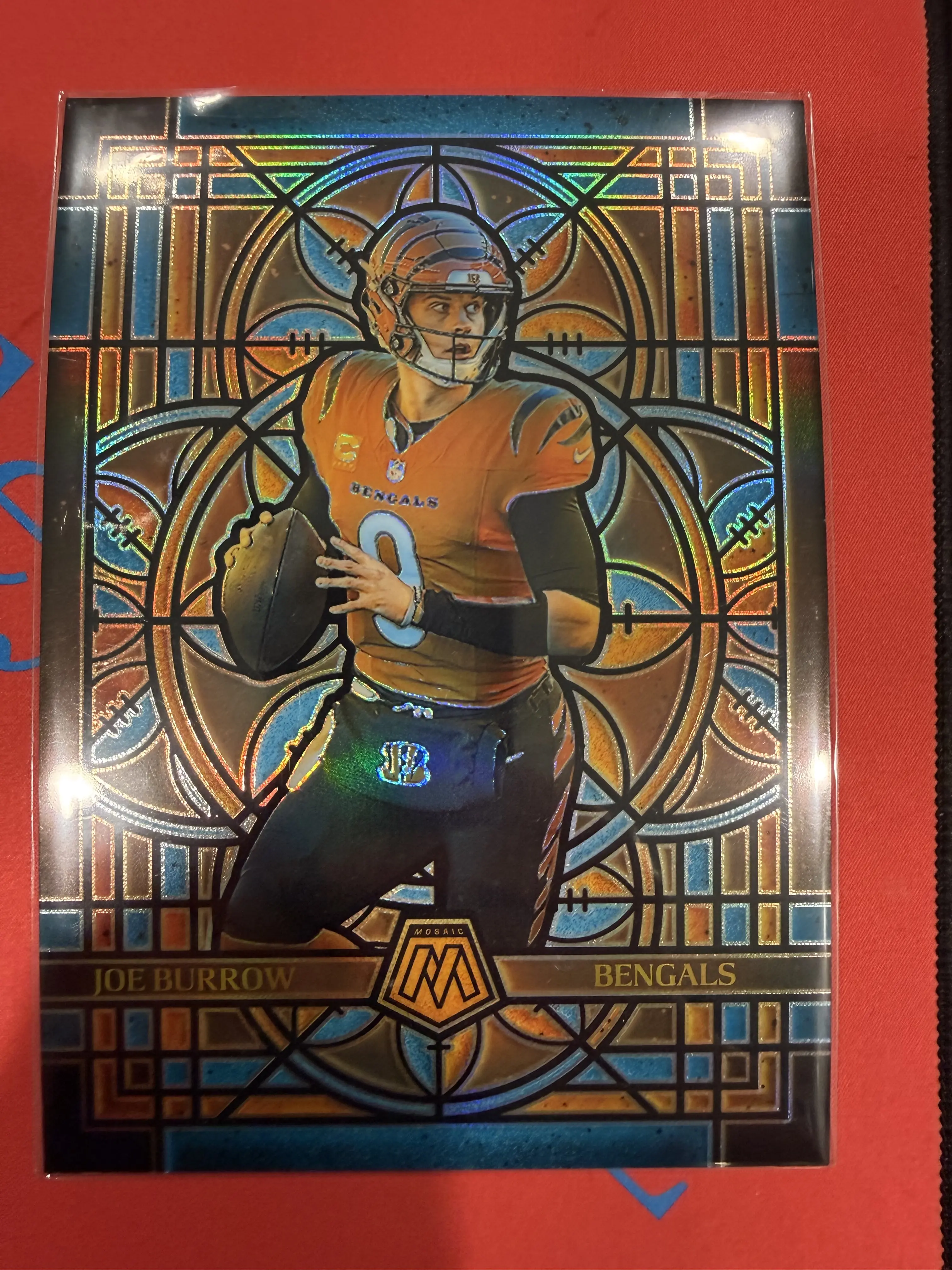Joe Burrow Jumbo sports card