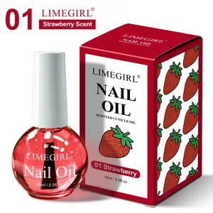 Limegirl Organic Nail Growth Oil, Moisturizing & Nourishing Formula, Vitamin & Fatty Acid Enriched, Promotes Healthy Nails, 100% Natural，Promotes Growth And Improves Overall Nail Health