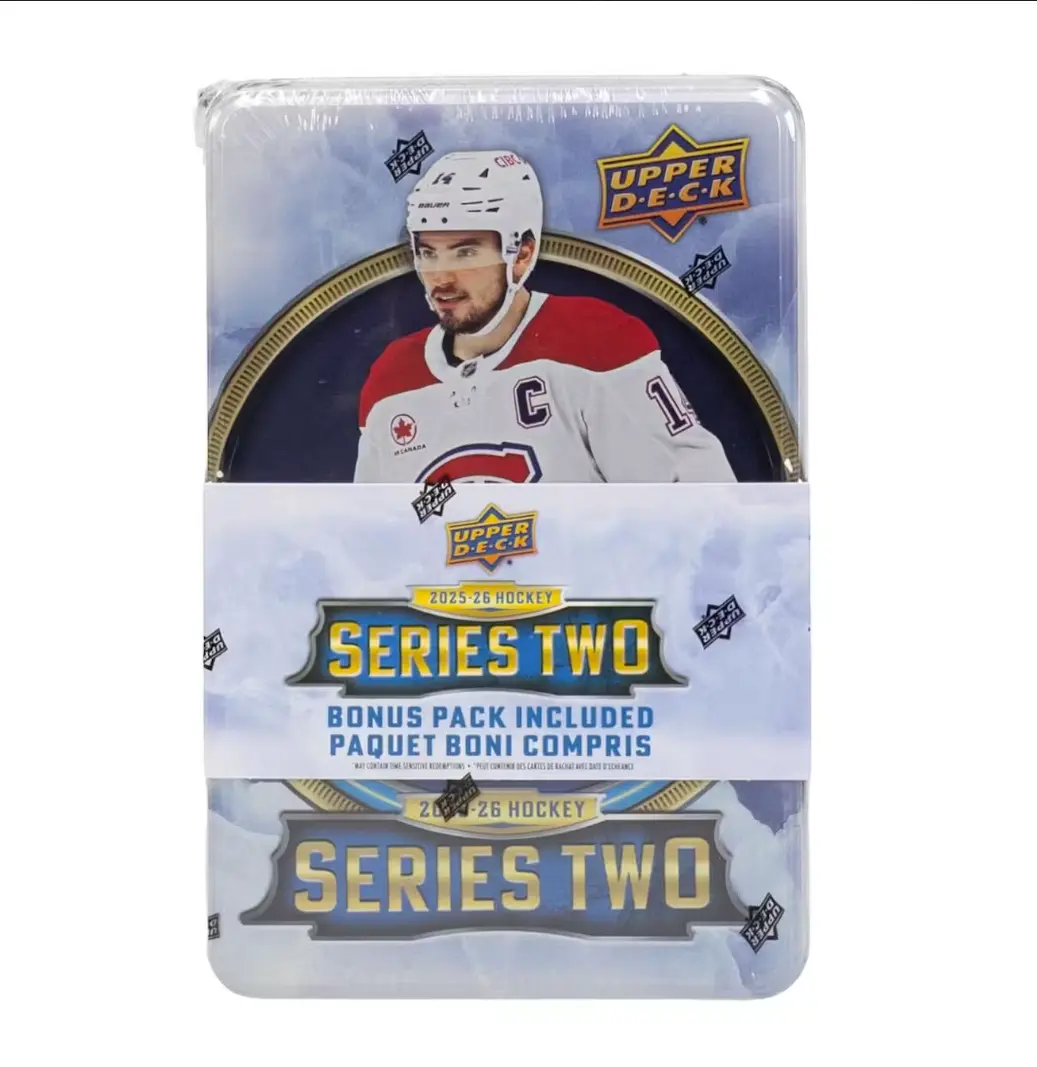 2025/26 Upper Deck Series 2 Hockey Tin