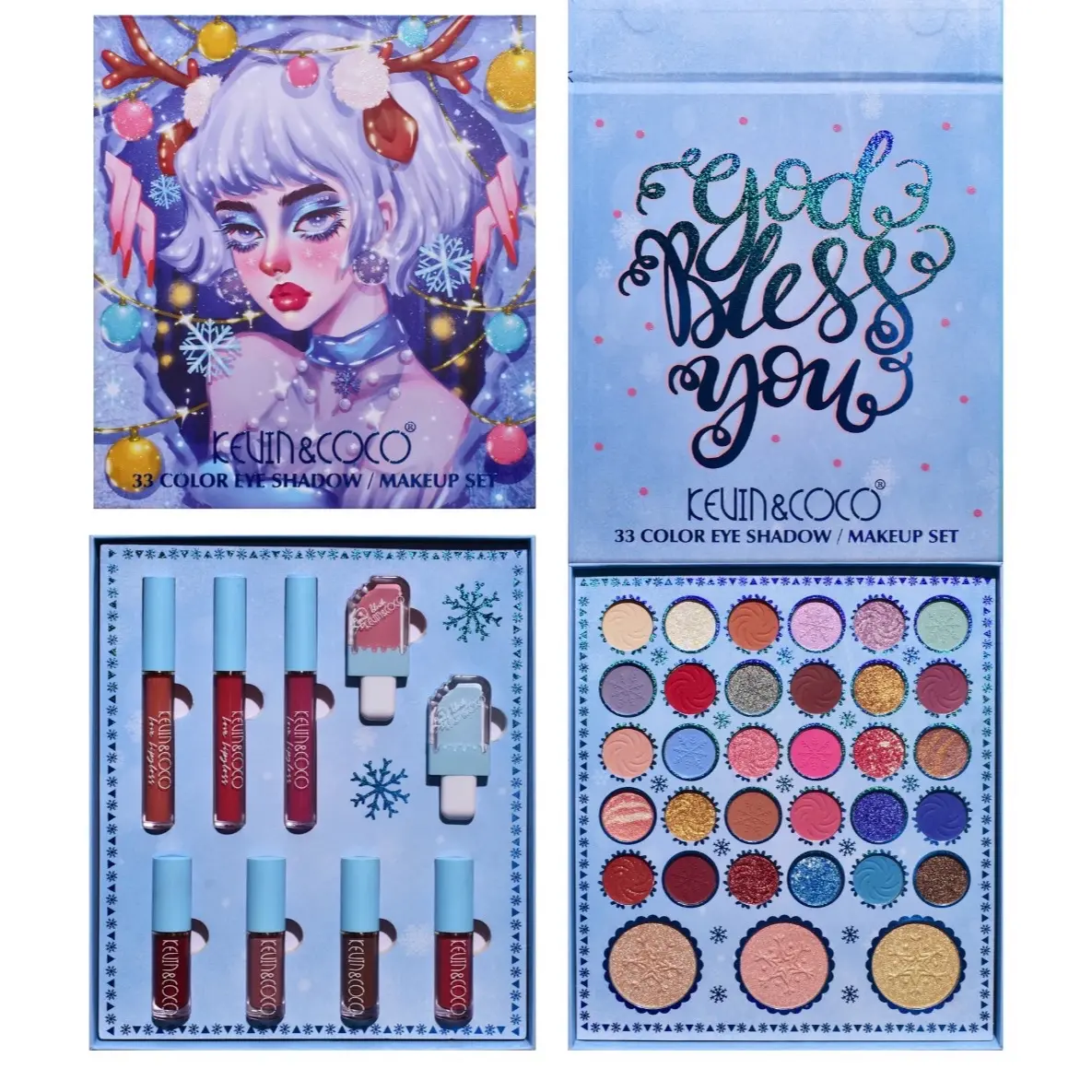 Kevin and Coco Christmas palette