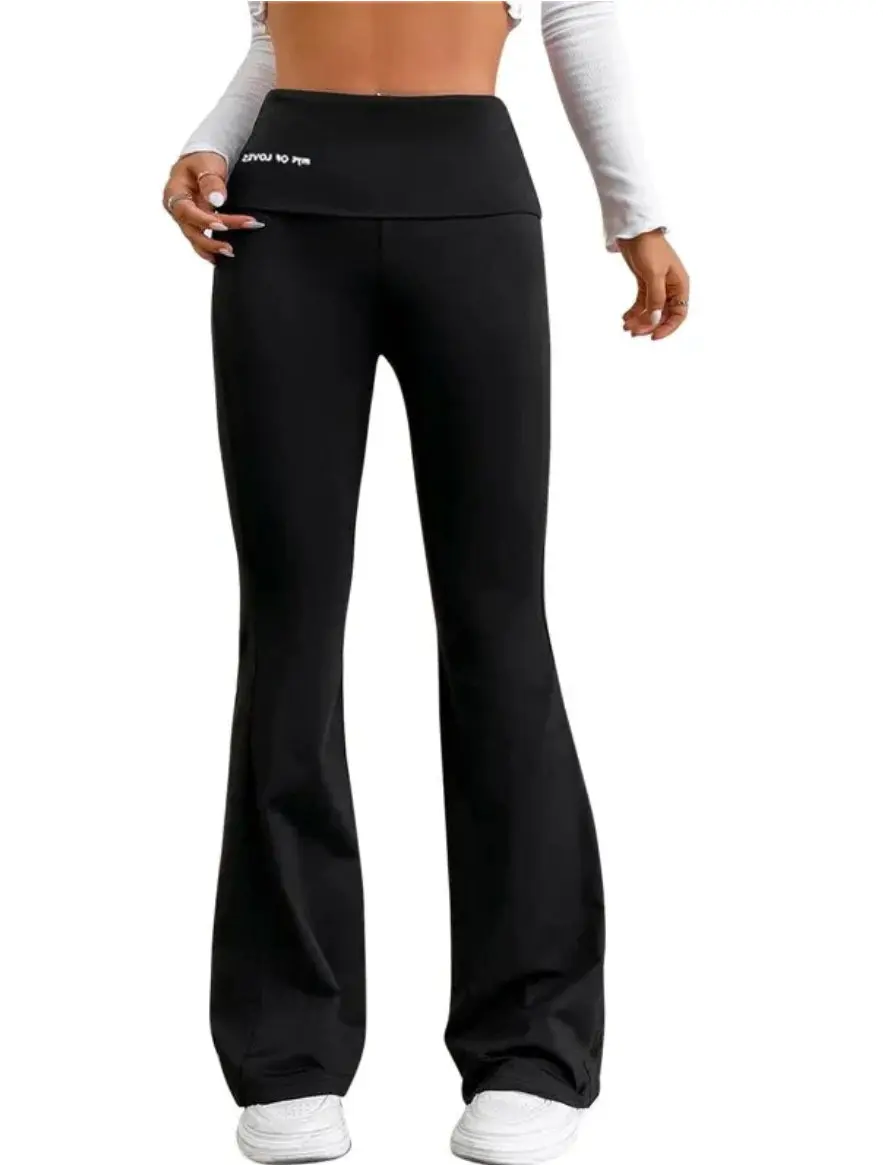 Micro-Flared Shark Pants