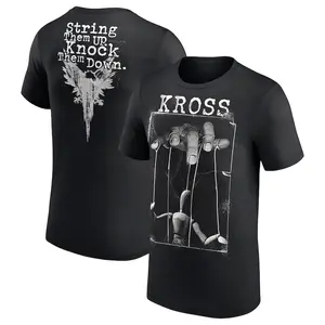 Men's Black Karrion Kross String Them Up T-Shirt Professional Wrestler Tee For Man and Woman Unisex T-Shirt, Hoodie, Sweatshirt Menswear Fitted
