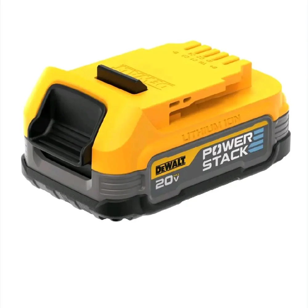 DEWALT PowerStack 20V Cordless High Output Power Tool Battery - 1-Pack 1.7 Ah Lithium-ion Battery for XR PowerStack Systems, High Output Battery, Power Tool Batteries