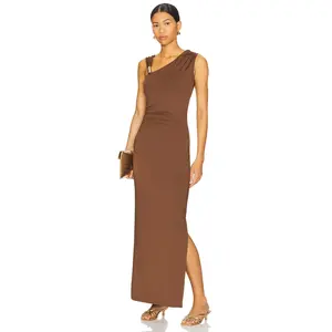 SNDYS x REVOLVE Baylee Maxi Dress in Mocha