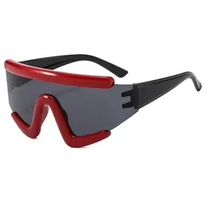 Unisex Large Frame Cycling Sunglasses | Anti-Glare & Windproof Sports Eyewear with UVA/UVB Protection | Ideal for Running, Cycling & Outdoor Adventures for Men & Women