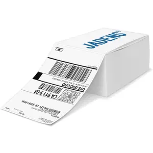 JADENS Thermal Labels 4x6-500 Labels, Compatible with Rollo, Brother, Zebra and Most Thermal Printer, Perforated, Commercial Grade, Doesn't Compatible with Dymo