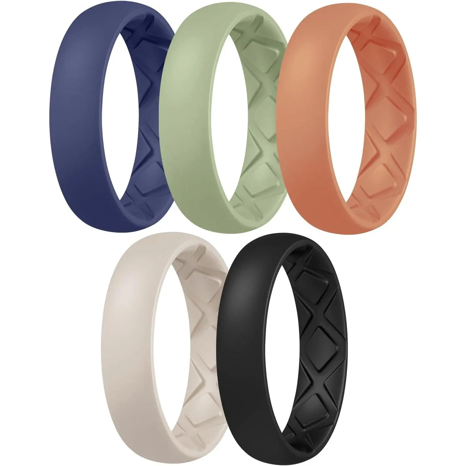 B3-Dark Blue, Mist Green, Pumpkin, Beige, Black