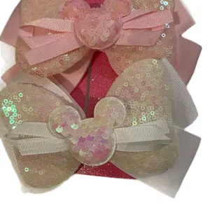 Minnie, mouse hair bows