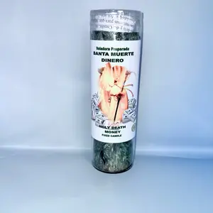 Veladora SANTA MUERTE DINERO -Espiritual Candle