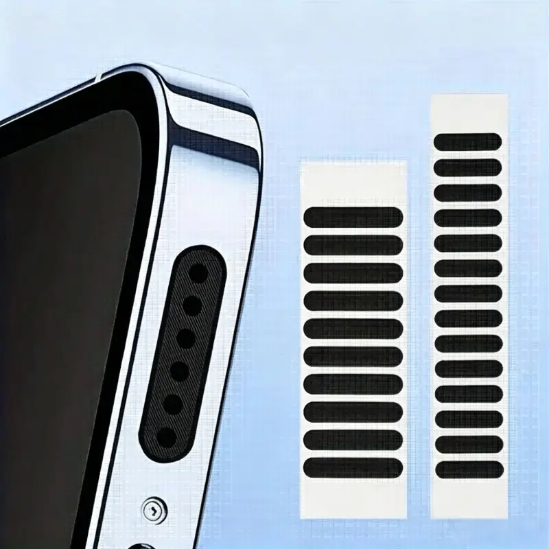24-piece Universal Phone Speaker Dust Cover Optimized Sound Quality Clarity Battery-free Everyday Universal