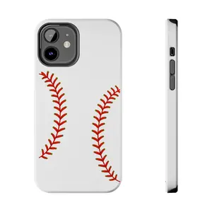 Baseball Stitch Tough Phone Case — Protective Sports Phone Cover