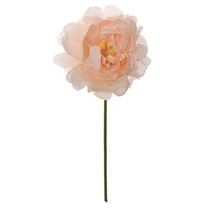 19" Silk Peony Spray Soft Pink