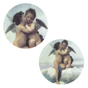 Cherubs Victorian Overglaze Ceramic Decals