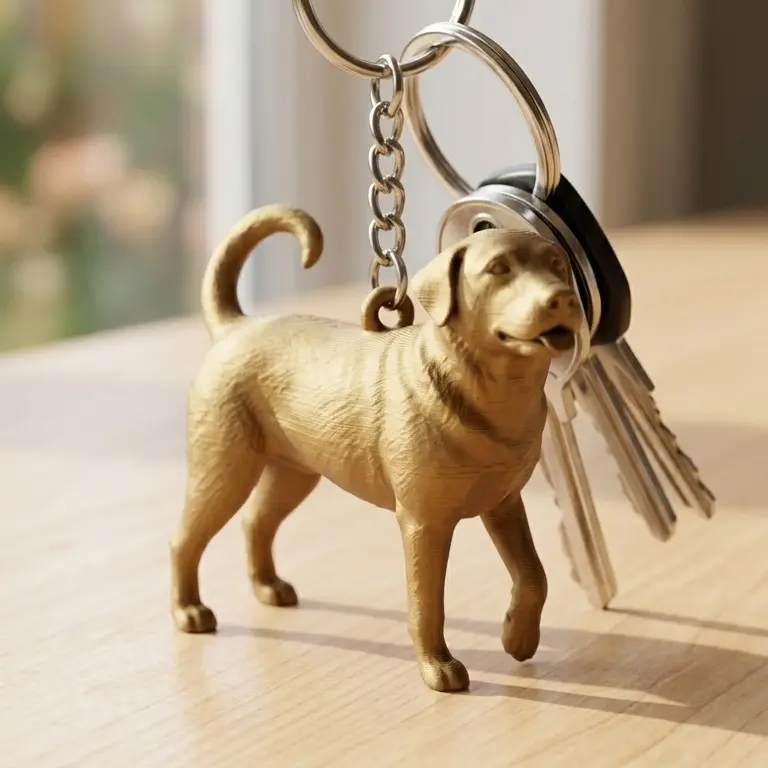 Your Pet on a Keychain