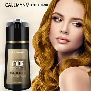 Hair Dye Shampoo 3 in 1 for Gray Hair Coverage in 30 Minutes, Instant Hair Color Shampoo for Women & Men, Natural Plant Extract Hair Dye Kit | Simpler Root Touch-Up | Multi-Use Haircare