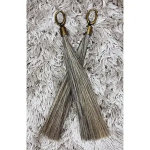 Austin Accent Horsehair Tassel Gray HH212XG