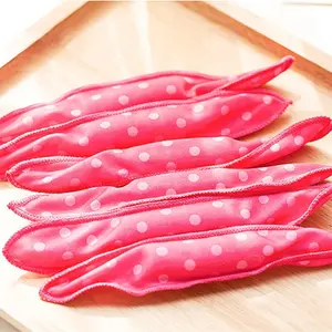12 Pcs Dot Lazy Hair Curler, Soft Sponge Sleep Styler, No Heat Damage, DIY Hair Rollers, Student Home Use, Style