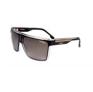 Carrera Men's 63 mm Black Gold Sunglasses CARRERA22-N-2M2-63