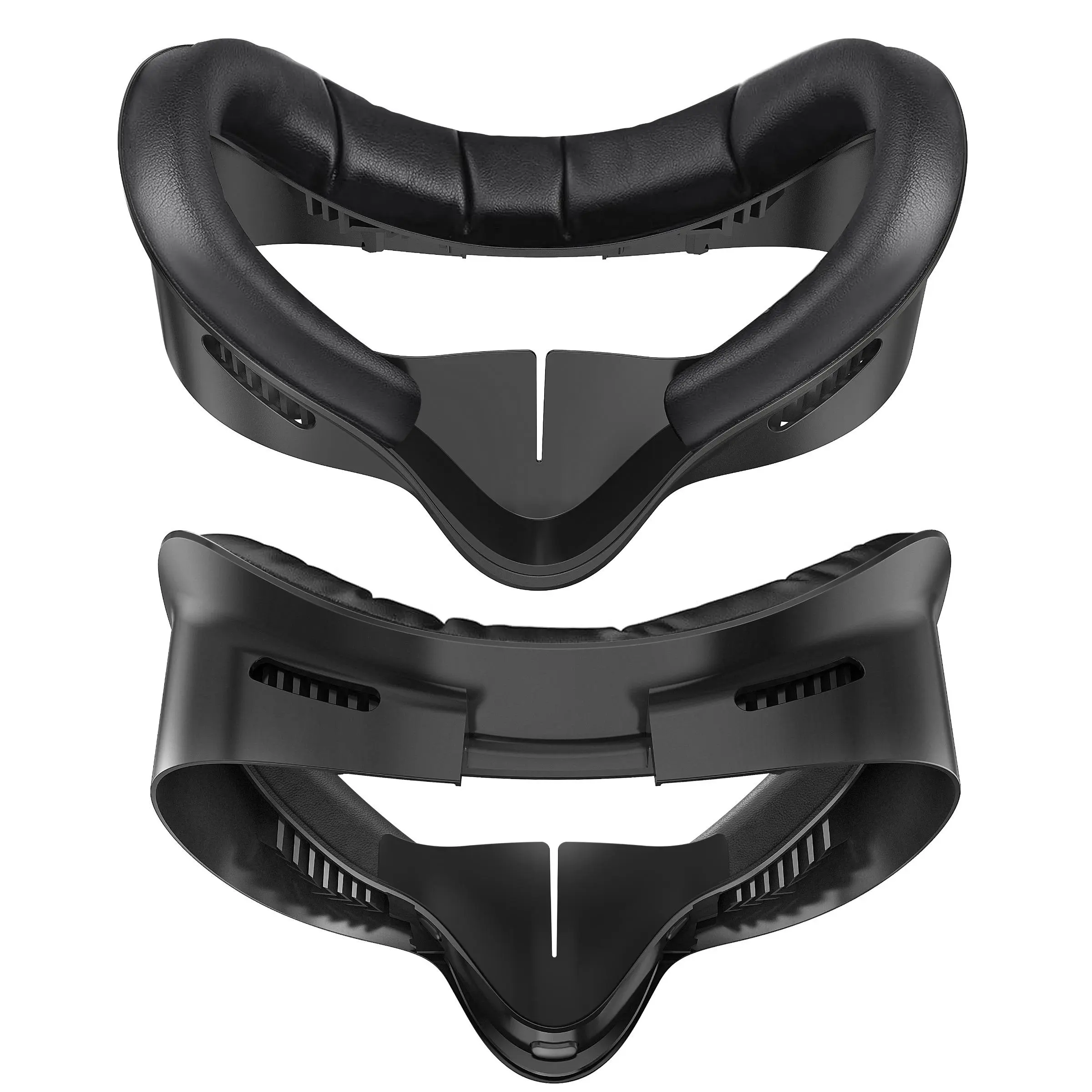 Facial Interface & Face Cover Pad, 1 Count Sweat-proof PU Foam Cushion Replacement, Air-circulation Design Pad Virtual Reality Headset for Meta Oculus Quest 3S VR Accessories