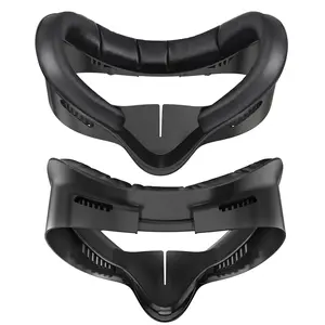 Facial Interface & Face Cover Pad, 1 Count Sweat-proof PU Foam Cushion Replacement, Air-circulation Design Pad Virtual Reality Headset for Meta Oculus Quest 3S VR Accessories