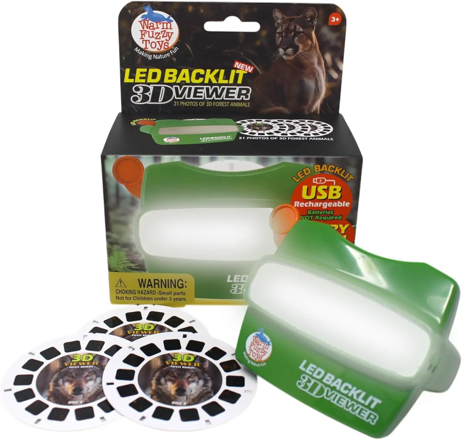 WARM FUZZY LED 3D Viewfinder Forest