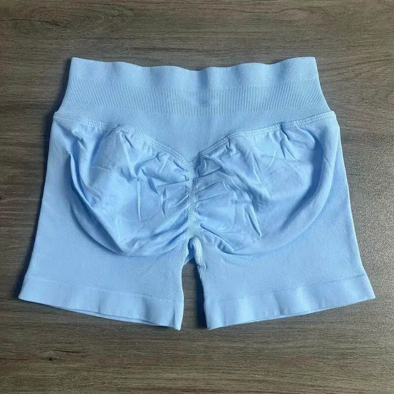 Impact with Logo Low Waist Seamless Yoga Scrunch Bum Gym Workout Biker Stretch Fitness Shorts for Comfort and Style
