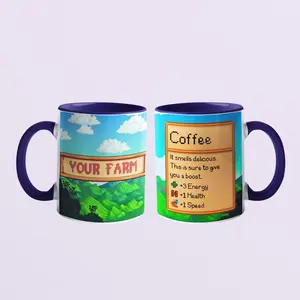 Personalized Stardew Valley Coffee Mug: Custom Village Name