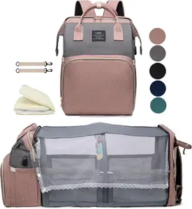 Travel Backpack with Changing Station