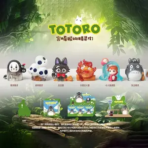 Hot Japanese Anime Surrounding Miyazaki Hayao'S Elves Blind Box Cartoon Creative Trendy Play Home Furnishings Surprise Gifts