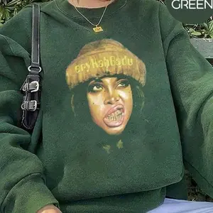 Erykah 90s Music Rock, Gifts for Fans, Graphic Sweatshirt