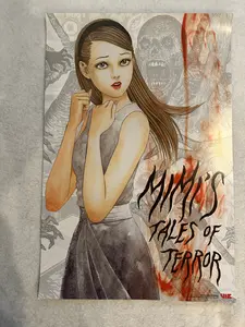 MIMI'S TALES OF TERROR 12"x18" D/S Original Poster NYCC 2023 MINT Junji Ito Viz