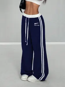 Men's Streetwear Casual Pants, Athletic Bottoms, Hip Hop Dance Pants, Youth Fashion, Leisure Vacation Wear, Trendy Sports Casual Clothes, Sportswear Clothing
