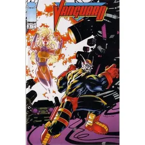 USED-Vanguard, #2 (Comic Book) by Image Comics (Paperback)