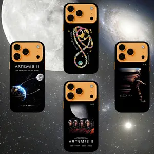 Artemis II 2026 NASA Phone Case, Space Exploration Moon Mission Cover, Astronaut Rocket Launch Phone Cover, Back to The Moon Aesthetic Case, Space Lovers Gift