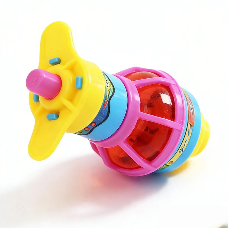 2026 Viral Light-Up Spinning Top Toy with Colorful LED Gyro & Launcher Perfect Kids Prize Gift Trendy Interactive Play Experience