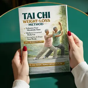 28-Day Tai Chi Weight Loss Plan: 10 Minutes a Day to Enhance Metabolism, Eliminate Excess Fat & Sculpt Your Body, Improve Balance And Stability, Boost Energy And Daily Fitness，Beginner Friendly
