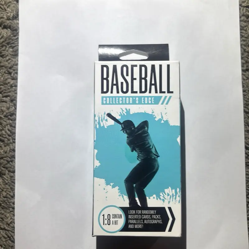 Baseball collectors edge